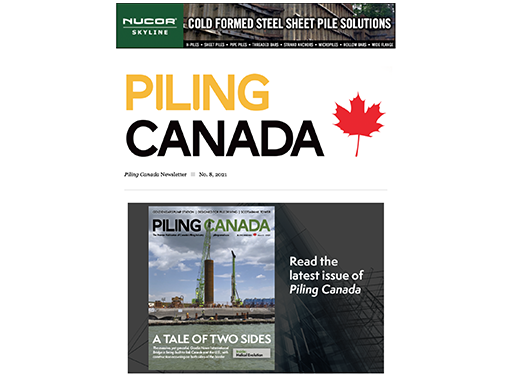 Piling Canada Newsletter