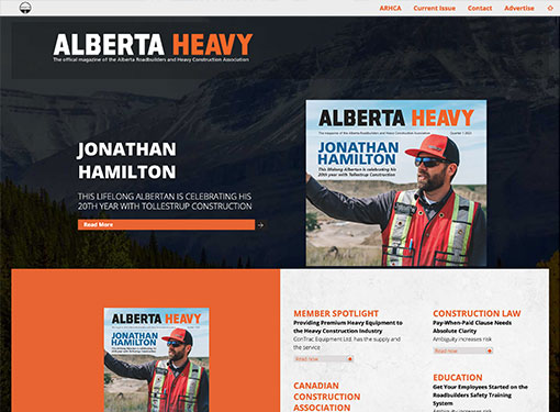 Alberta Heavy Website