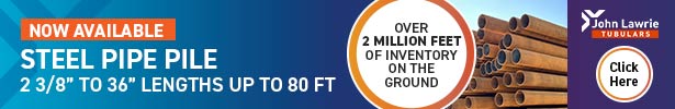 NOW AVAILABLE: Steel Pipe Pile - John Lawrie Tubulars
