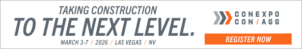 Taking Construction to the Next Level | CONEXPO/CON-AGG | March 3-7, 2026 | Las Vegas, N.V. | Register Now.