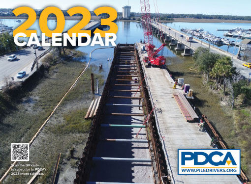 Pile Driving Contractors Association (PDCA) Calendar